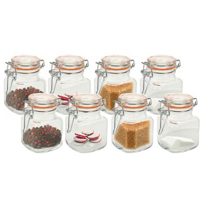 Weckpot/Voorraadpot Mini - 12x stuks - kruidenpotjes - 90ml - 7 x 5 cm Weckpot/Voorraadpot Mini - 12x stuks - kruidenpotjes - 90ml - 7 x 5 cm