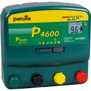 Patura p4600 schrikdraadapparaat 230v/12v met veiligheidsbox en aardpen