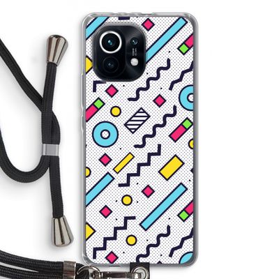8-bit N°8: Xiaomi Mi 11 Transparant Hoesje met koord