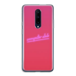 Vice Glow: OnePlus 7 Pro Transparant Hoesje