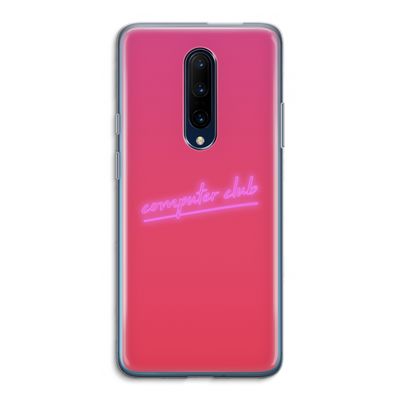 Vice Glow: OnePlus 7 Pro Transparant Hoesje