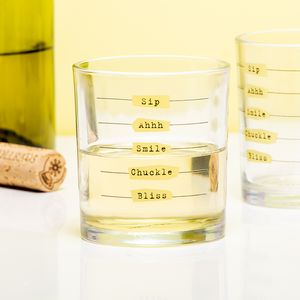 Five Stages to Happiness drankglazen (set van 2)