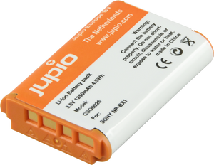 Jupio CSO0026 batterij voor camera's/camcorders Lithium-Ion (Li-Ion) 1250 mAh