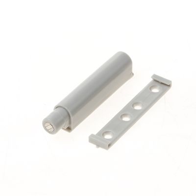 Druksnapper grijs m. magneet