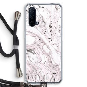 Mengelmoes: OnePlus Nord CE 5G Transparant Hoesje met koord