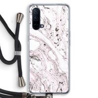 Mengelmoes: OnePlus Nord CE 5G Transparant Hoesje met koord