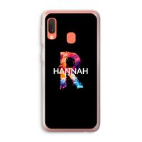 Abstract Spectrum: Samsung Galaxy A20e Transparant Hoesje