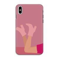 Pink boots: iPhone XS Tough Case