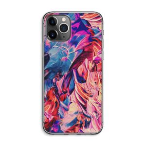 Pink Orchard: iPhone 11 Pro Max Transparant Hoesje