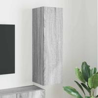 TV Wandkast Grijs Sonoma 30 x 31 x 100 cm Bewerkt hout