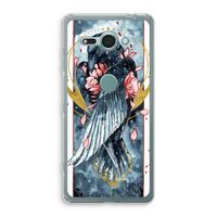 Golden Raven: Sony Xperia XZ2 Compact Transparant Hoesje