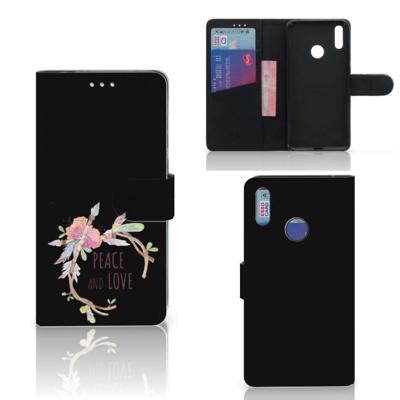 Huawei Y7 (2019) Leuk Hoesje Boho Text Huawei Y7 (2019) Leuk Hoesje Boho Text