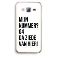 Da ziede van hier: Samsung Galaxy J3 (2016) Transparant Hoesje