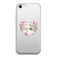 GRL PWR Flower: iPhone SE 2020 Transparant Hoesje