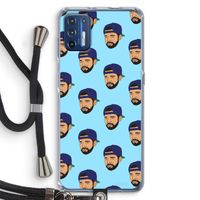 Drake Away: Motorola Moto G9 Plus Transparant Hoesje met koord