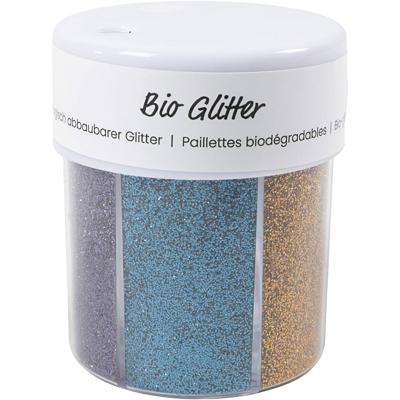Creativ Company Bio sparkles, diverse kleuren, 6x28 ml/ 1 doosje