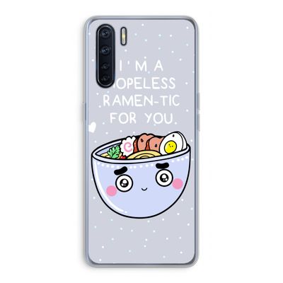 I'm A Hopeless Ramen-Tic For You: Oppo A91 Transparant Hoesje