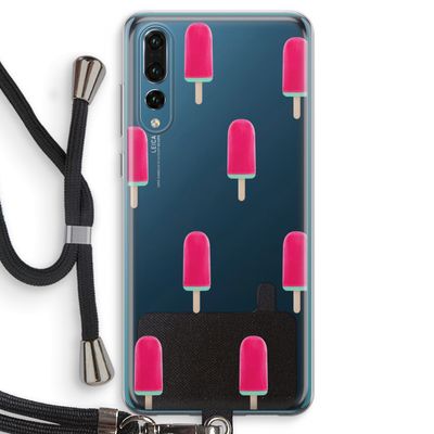 Waterijsje: Huawei P20 Pro Transparant Hoesje met koord