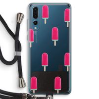 Waterijsje: Huawei P20 Pro Transparant Hoesje met koord