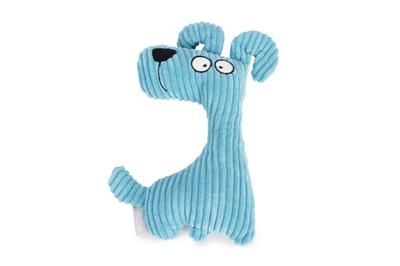 Beeztees Beeztees Hondenspeelgoed Rib Hond Luz Blauw (23cm)
