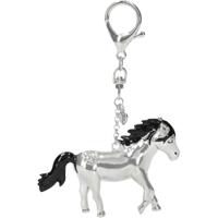 Basic Horses dreams sleutelhanger zilver