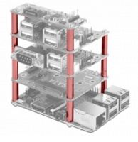 DeLOCK 18215 development board accessoire Zilver, Roestvrijstaal - thumbnail