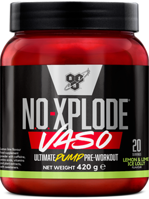 BSN N.O.-XPLODE VASO Lemon & Lime Ice Lolly (420 g)