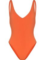 TOTEME maillot de bain à col v - Orange