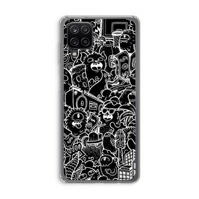 Vexx Black City : Samsung Galaxy A12 Transparant Hoesje