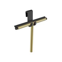 Raamwisser Wiesbaden Alonzo Met Flexibele Glashaak Geborsteld Messing