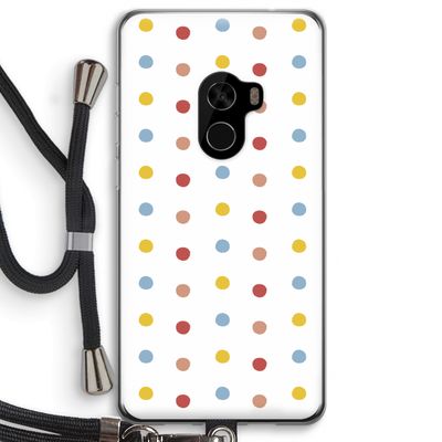 Bollen: Xiaomi Mi Mix 2 Transparant Hoesje met koord