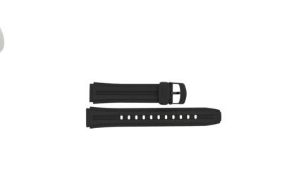 Horlogeband Casio W-211-1AV / W-211-1BV / 10268500 Kunststof/Plastic Zwart 18mm