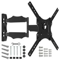 NANOOK Draaibare muurbeugel voor 32-55 inch tv's - Kantelbaar - Wandbeugel voor LCD-, LED-, QLED- en OLED-tv's