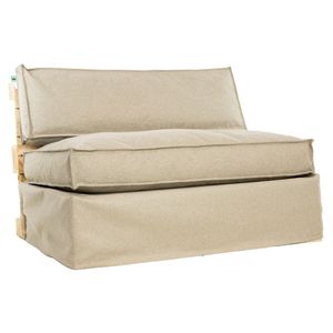 2L Home & Garden Palletbank Hoes Metro Beige - 120 x 80 x 30cm