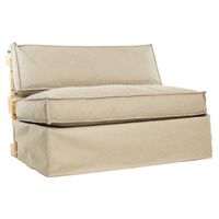 2L Home & Garden Palletbank Hoes Metro Beige - 120 x 80 x 30cm