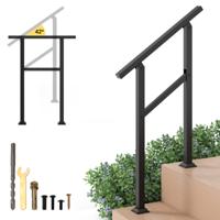 Trapleuning Zijmontage met Flexibele Hoekverstelling 70 cm