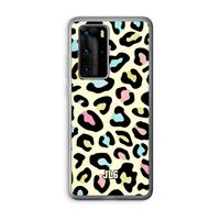 Leopard pattern: Huawei P40 Pro Transparant Hoesje