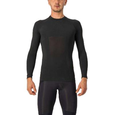 Castelli Core Seamless ondershirt lange mouw zwart heren