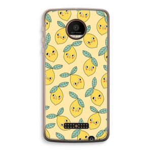 Citroenen: Motorola Moto Z Force Transparant Hoesje