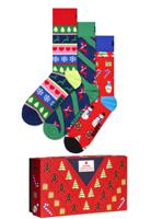 Happy Socks Happy Socks Dames Heren Sokken Sweater Giftbox Kerstsokken 3-Pack