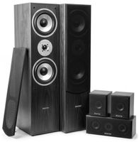Retourdeal - Fenton Thuis bioscoop speaker systeem - Zwart - 5 delig - thumbnail