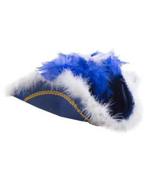 Dansmarieke hoed blauw
