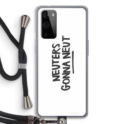 Neuters: OnePlus 9 Pro Transparant Hoesje met koord