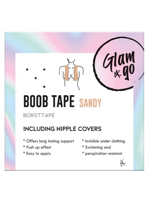 Glam & go Boob Tape Sandy - Borsttape