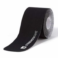 StrengthTape Rol 5 mtr - Uncut | Maak een keuze : Zwart StrengthTape Rol 5 mtr - Uncut | Maak een keuze : Zwart