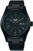 Horlogeband Seiko 4R36-10A0 / SRPJ09K1 / M10E217M0 Staal Zwart 20mm