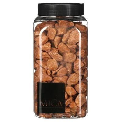 Mica decorations Decoratie stenen - terra mix - 650 ml - hobby materialen - plantenpot vulling Mica decorations Decoratie stenen - terra mix - 650 ml - hobby materialen - plantenpot vulling