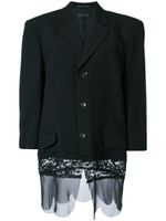 Comme Des Garçons Pre-Owned buttoned blazer - Noir - thumbnail