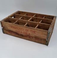 Vintage Houten Coca-Cola Bottling Company Krat - Origineel