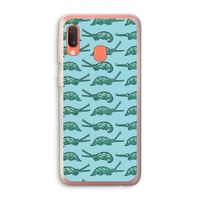 Kroko: Samsung Galaxy A20e Transparant Hoesje